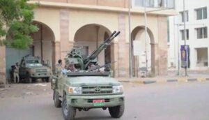 RSFs vehicle inside the Republican Palace in Khartoum on April 27 2023 750x430 1